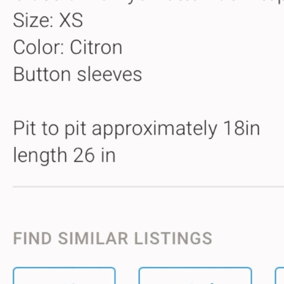 NWT ANTHROPOLOGIE Pilcro & the Letterpress Cate Yellow Green Tie Dye - Picture 16 of 16